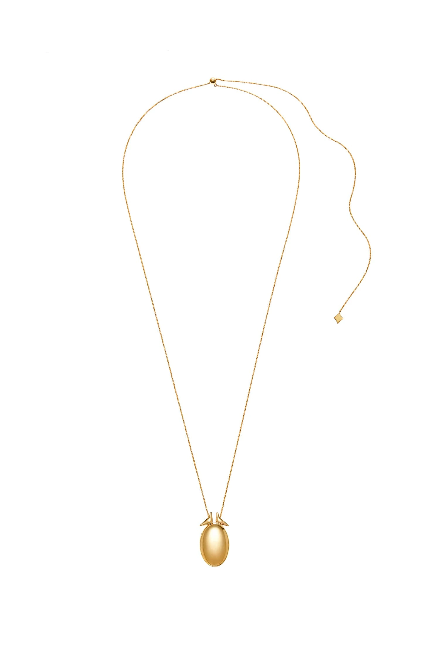 Necklaces Magic Egg Locket Pendant, yellow gold with fast delivery from Guzema