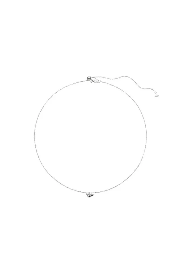 Necklaces Mini Bird Girl Pendant, white gold with fast delivery from Guzema